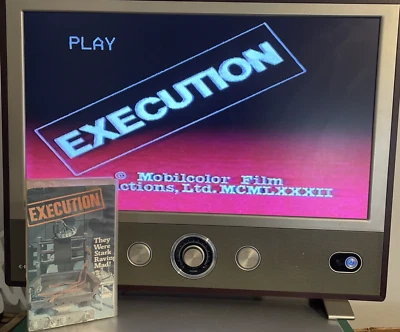 Execution:They Were Stark Raving Mad VHS Cutbox In Clamshell RARE HTF Horror - Image 1 of 4