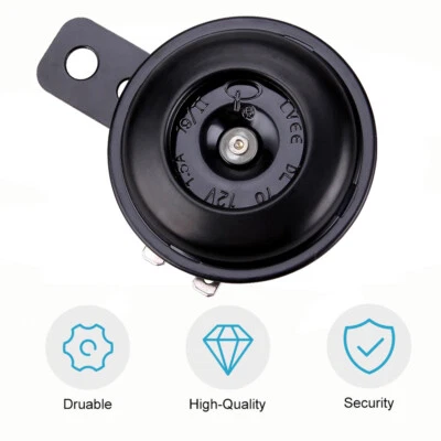 12V Loud 115dB Motorcycle Scooter Horn For Harley Honda Suzuki Yamaha Kawasaki - Image 1 of 4