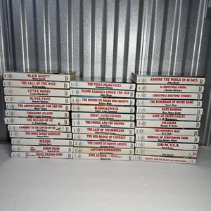 Great Illustrated Classics Lot Of 35 Children's Hardcover Books by Baronet Books - Picture 1 of 2