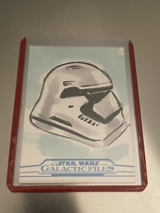 C-3PO 2018 Topps Star Wars Galactic Files Sketch Card 1/1 Stormtrooper First