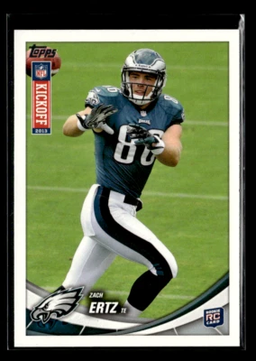2013 Topps Kickoff #31 Zach Ertz  RC Rookie - Image 1 of 2