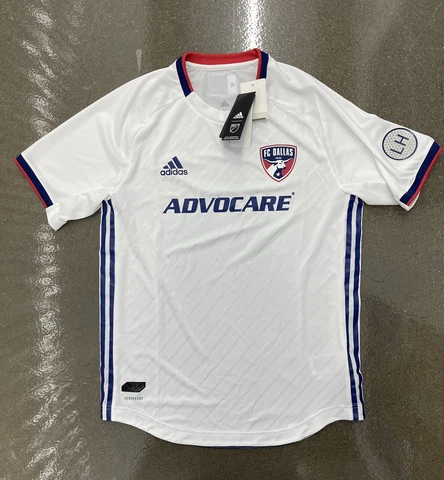 Adidas FC Dallas Away Aeroready Authentic Jersey 2019 $120 Retail GE5895 Size M Cover