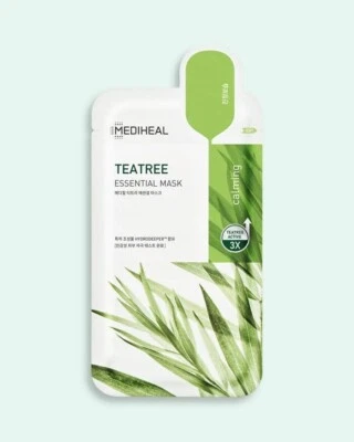 MEDIHEAL Korean Skincare Tea Tree Essential Blemish Control Sheet Masks 10-PACK - Image 1 of 3