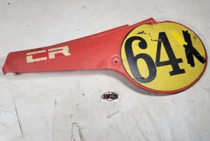 HONDA Elsinore (CR 125) OEM Left hand side cover panel fairing (81-82) - Imagen 1 de 5