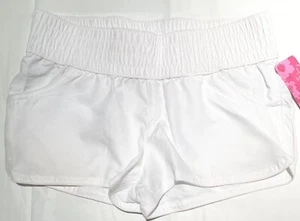 152198 Womens S Target XHILARATION White Swim Swimming Board Shorts NWT - Imagen 1 de 3