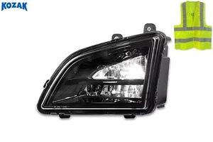 LED DRIVING FOG LIGHT LAMP CLEAR Left Side Compatible with Volvo VNL VT 2018+ - Picture 1 of 9