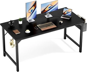 Computer Desk Home Office 55 Inch Writing Study Work Desk with Storage Bag, Head - Picture 1 of 19