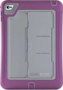 Griffin Survivor Slim Shell Series Case for iPad Mini Purple / Gray RC42627 - Picture 1 of 4