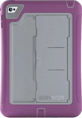 Griffin Survivor Slim Shell Series Case for iPad Mini Purple / Gray RC42627 - Image 1 of 4