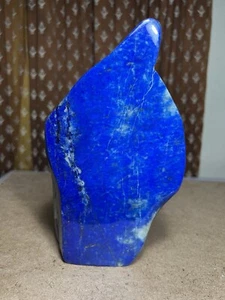 3200gm fat Self Standing Geode Lapis Lazuli Lazurite Free form tumble Crystal - Picture 1 of 8
