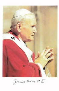 Papst Johannes Paul II UH Foto vom Original Autogramm #69 - Imagen 1 de 1