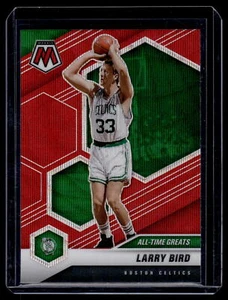 2020 Panini Mosaic Larry Bird #295 Mosaico Onda Rossa - Foto 1 di 2