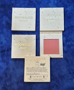 4-teiliges Set ~ MOONSLICE Beauty ~ gepresstes Rouge in wunderschönem ~ Pink ~ 5,5 g / 0,19 oz - Bild 1 von 5
