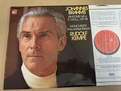BAC 3064 Brahms Symphony No. 4 Rudolf Kempe Munich Philharmonic - Image 1 of 3