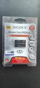 Sony 512MB Memory Stick Pro MSX-512S MSX-M512S Duo MagicGate MSAC-M2 NEU - Bild 1 von 2