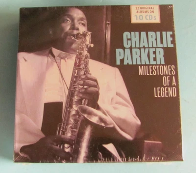 CHARLIE PARKER Milestones of a Legend CD 10 Discs 22 Original Albums NEW SEALED - image 1 of 2