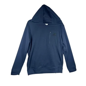 Adidas Aurink M Pocket Hoodie Uomo Medium Nuovo Allenamento Palestra Pullover NUOVO - Foto 1 di 7