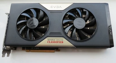 EVGA NVIDIA GeForce GTX 770 Classified 4GB Dual GDDR5 Graphic Card 04G-P4-3778-K - Image 1 of 4