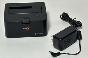 THERMALTAKE BLAC X  2.5"/3.5" SATA HDD eSATA & USB Docking Station - Picture 1 of 9