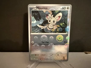 2025 Pokemon TCG Minccino 075 S&V Black Bolt Poke Ball SP Card NM+ - Picture 1 of 1