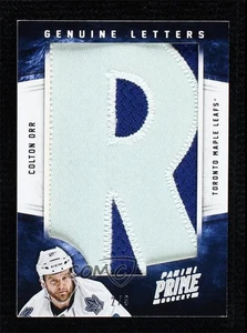 2012-13 Panini Prime Genuine Letters /3 Colton Orr #16 - Picture 1 of 3