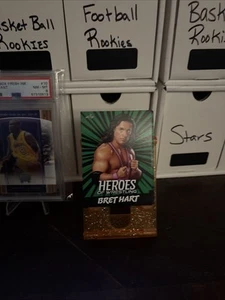 2023 Leaf HEROES OF WRESTLING 10 Card Green Parallel Set  Kane Austin Hart Ric - Picture 1 of 3