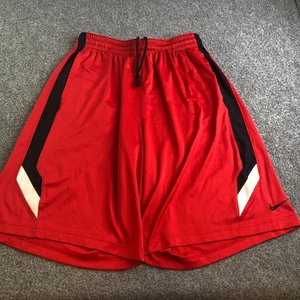 Nike Shorts Mens XXL Red Basketball Baggy Athletic Pockets Gym Workout - Picture 1 of 13