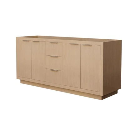 Colección Wyndham WCF282872D-CXSXXMXX Maroni 72" Doble - Pajita ligera / Cepillado Foto 1 de 3