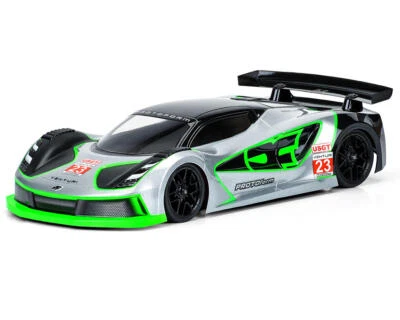 Protoform Venturi GT USGT Touring Car Sedan Body w/Wing (Clear) (190mm) - Image 1 of 4
