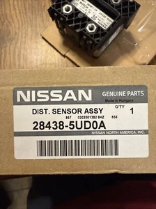Genuine Nissan Distance Sensor 28438-5UD0A 2018-2019 SENTRA CRUISE CONTROL - Picture 1 of 3