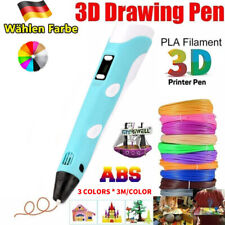 Kinder 3D Stifte Set 3D Druckstift mit 3 Farben 29ft PLA Filament Geschenk DIY