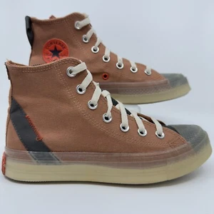 Converse All Star CX Lo-Fi Hi Top Sneakers Womens 7.5 7 1/2 Brown Black Shoes - Picture 1 of 16