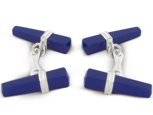 Brooker Boutons de Manchette Lapis-Stifte Argent - Foto 1 di 1