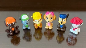 Paw Patrol Figuren Set Mini Zuma Chase Rocky Marshall Rubble Cake Topper Spielzeug - Bild 1 von 3