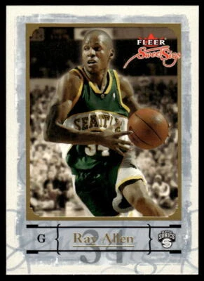 2004-05 Fleer Sweet Sigs #28 Ray Allen BASKETBALL Seattle SuperSonics - Image 1 of 2