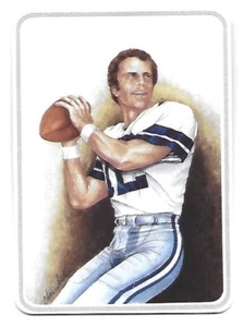 ROGER STAUBACH 1987 Gartlan USA Ceramic Card #12 Dallas Cowboys - Picture 1 of 2