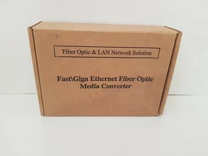 Convertisseur Ethernet fibre optique SOLTECH SFC200-SCS 100 Mbps/monomode/SC - Photo 1/4