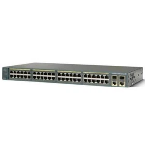 CISCO 48-Port Managed Ethernet Switch ( WS-C2960-48PST-S ) USED - Picture 1 of 1