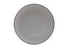 Royal M Platinum Knight White Silver Trim 10.5" Dinner Plate (S)