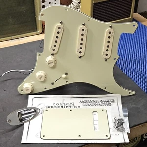 Fender USA American Deluxe Strat 2011 golpeador cargado S-1 N3 pastillas silenciosas - Imagen 1 de 20