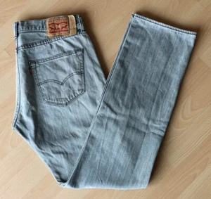tolle Jeans - LEVIS 501 Levi Strauss - grau - Gr. 33/34 W/L - super erh. ANGEBOT - Bild 1 von 9