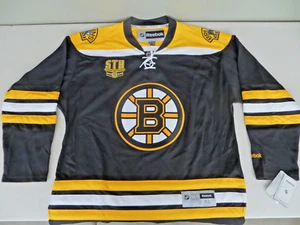 NWT Reebok Boston Bruins Hockey Jersey XL Season Ticket Holder Patch - Picture 1 of 11