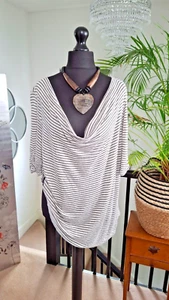 JOHN LEWIS Ladies casual linen top tunic PLUS size 18 XL womens lightweight - Picture 1 of 9