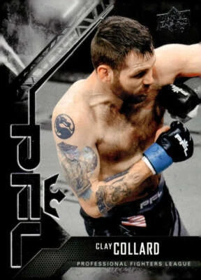 Clay Collard RC 2022 Upper Deck Professional Fighters League #11 ROOKI ID:131737 - Image 1 of 2