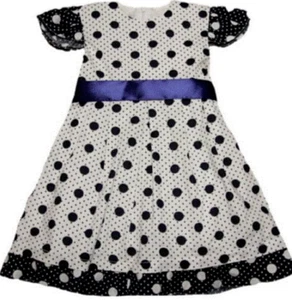 Kleid mit leichtem Unterrock Blumenmädchenkleid Taufkleid Kleidchen Gr. 98 NEU - Bild 1 von 3