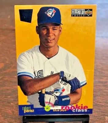 Robert Perez 1995 Upper Deck Collector's Choice SE Baseball Card #14 Blue Jays - Image 1 of 2