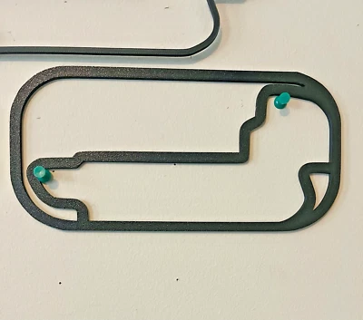 Impreso en 3D Indianapolis Motor Speedway Ovalado + Esquema de Road Course - Arte IndyCar Foto 1 de 4