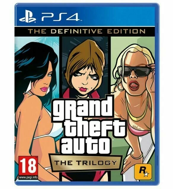 Grand Theft Auto: The Trilogy - The Definitive Edition (Sony PlayStation 4, 2021)
