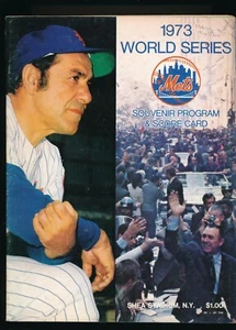 1973 WORLD SERIES PROGRAM NEW YORK METS VS. OAKLAND A'S - Picture 1 of 2