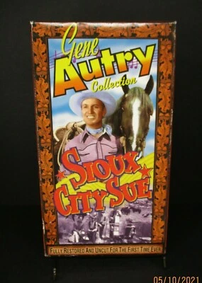 Gene Autry Collection  Sioux City Sue (VHS 1998) Sterling Holloway - Image 1 of 3